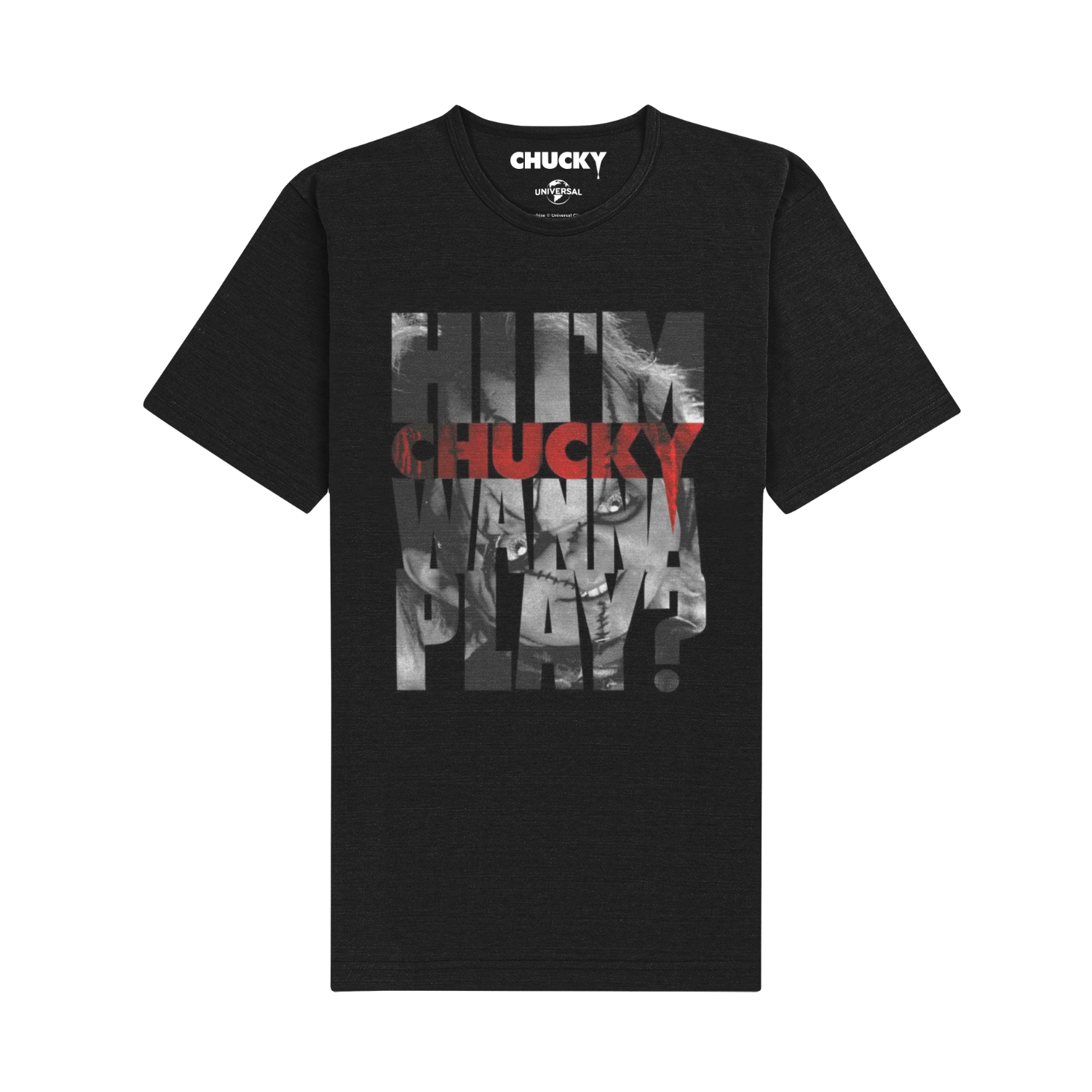 Childs Play - Chucky Typographic